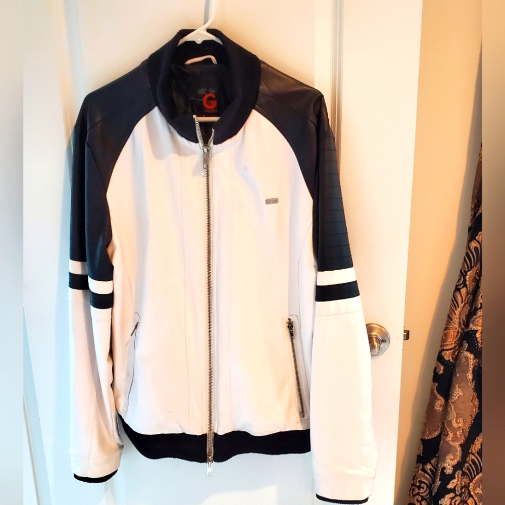 Men's Guess Faux Leather Jacket